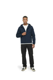 Malelions Men Nylon Windbreaker | Navy