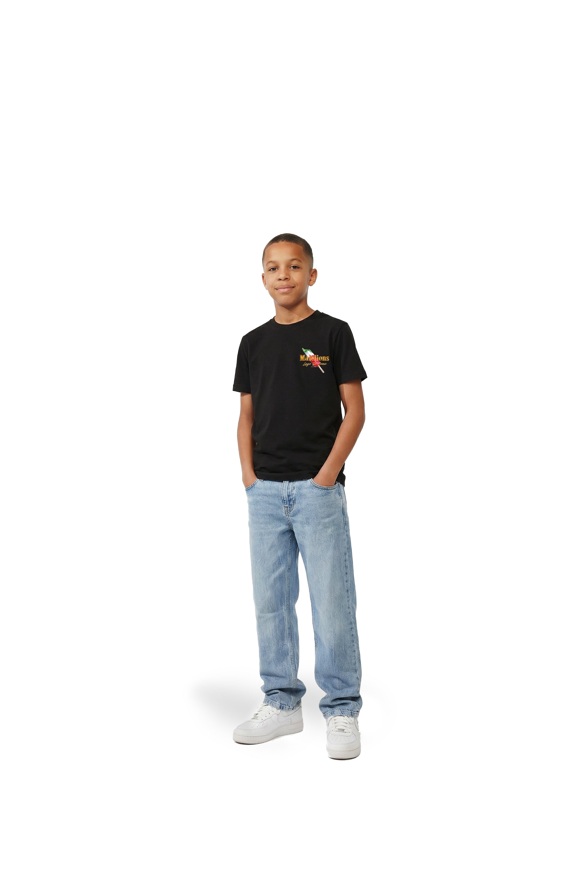 Malelions Junior Gelato T-Shirt | Black