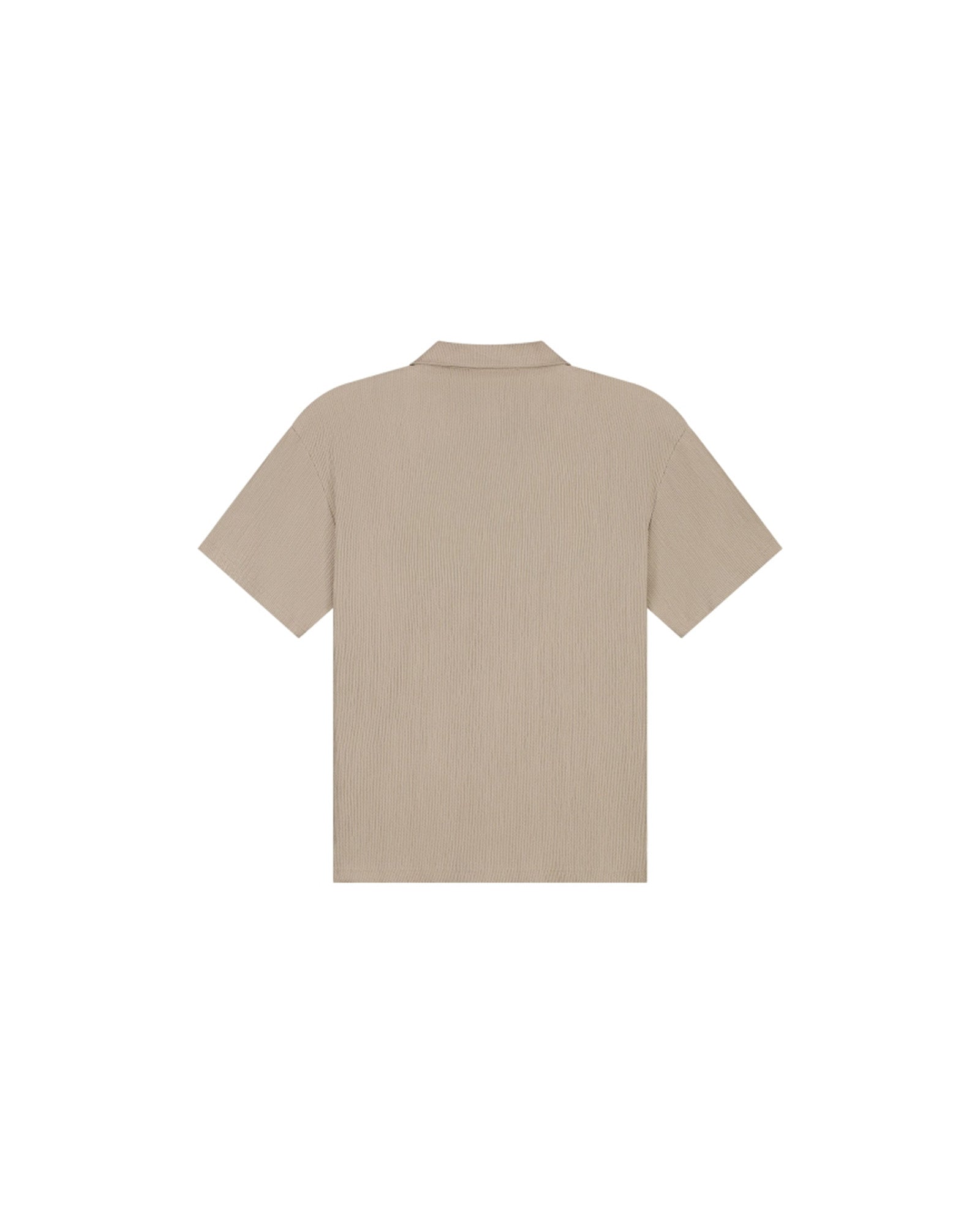 Malelions Junior Clean Seersucker Shirt | Taupe