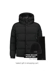 Malelions Men Arctic Puffer Jacket | Black