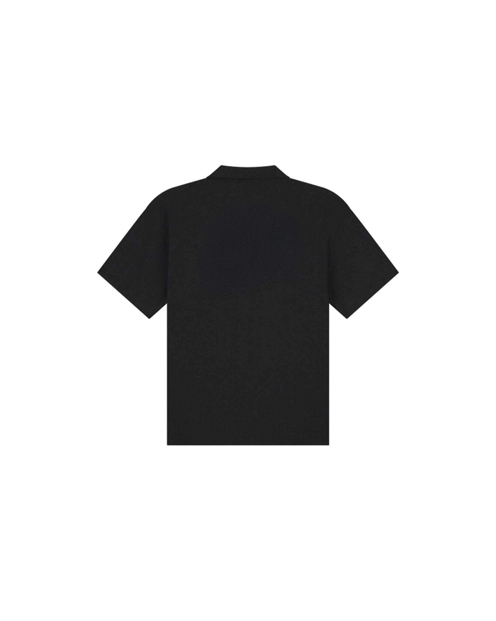Malelions Junior Clean Seersucker Shirt | Black