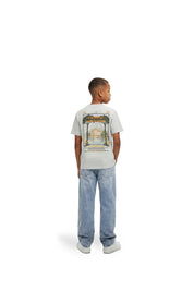 Malelions Junior Relaxed Chateau T-Shirt | Ocean Grey