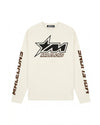  Malelions Men Motocross Longsleeve T-Shirt | Off-White