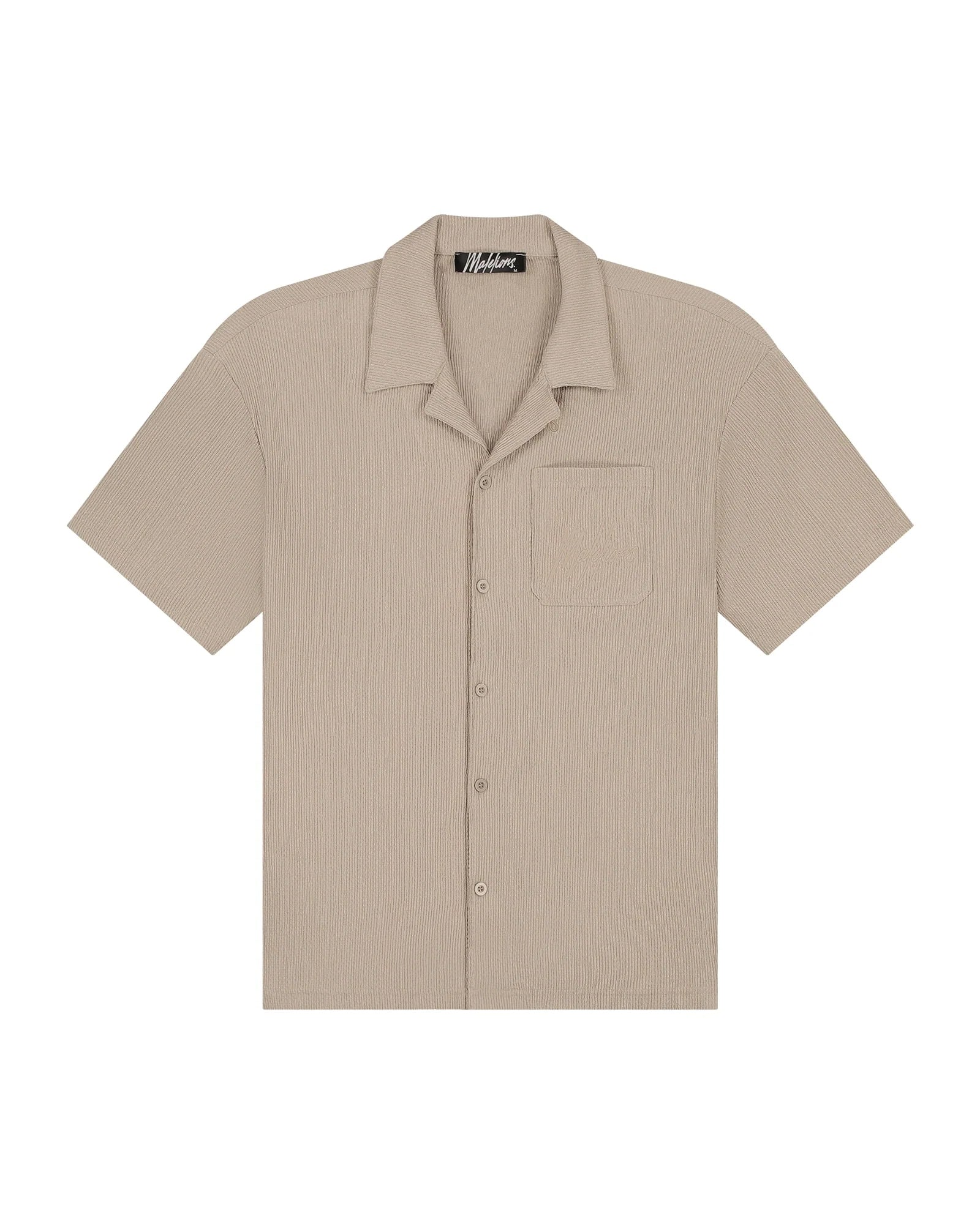Malelions Men Seersucker Set | Taupe