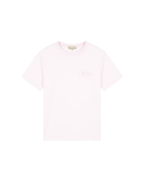 Malelions Women Social Club T-Shirt | Soft Pink