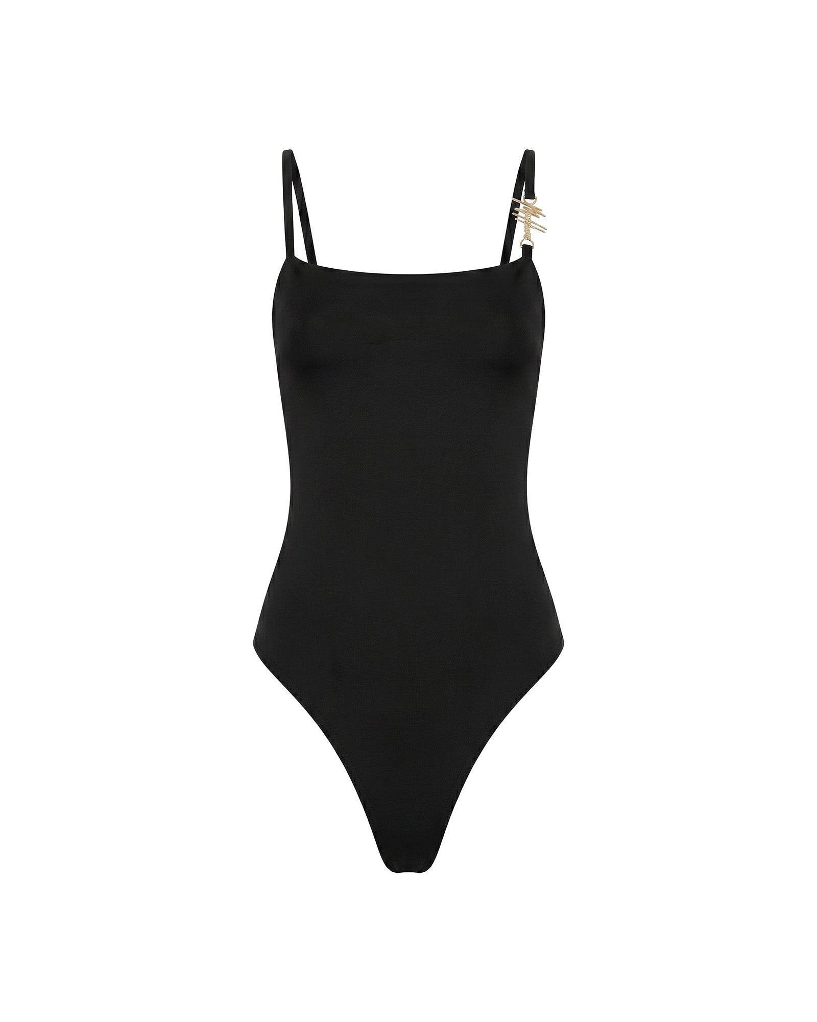 Malelions Women Charm Bodysuit | Black