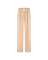  Malelions Women Studio Loose Fit Pants | Sand/Cream