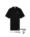  Malelions Women Saint-Tropez T-Shirt Dress | Black