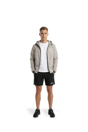 Malelions Sport Deuce Hooded Zip Jacket | Beige
