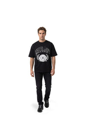 Malelions Men Slim Regular Denim | Black