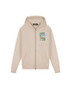  Malelions Men Amalfi Window Zip Hoodie | Light Pink