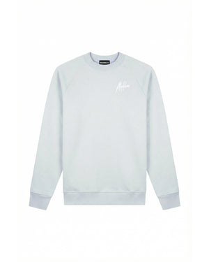 Malelions Sport Logo Raglan Sweater | Ocean Grey
