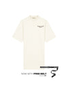  Malelions Women Golden Coast T-Shirt Dress | Off-White/Espresso