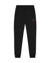  Malelions Men Striped Signature Sweatpants | Black