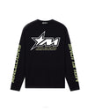  Malelions Men Motocross Longsleeve T-Shirt | Black