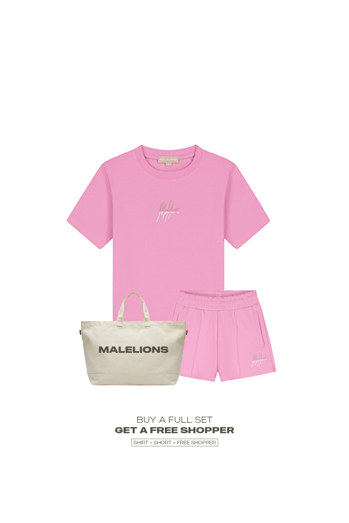 Malelions Women Kiki T-Shirt | Flamingo Pink