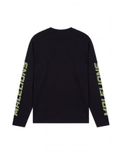 Malelions Men Motocross Longsleeve T-Shirt | Black