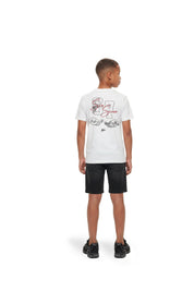 Malelions Junior Six Seven T-Shirt | White