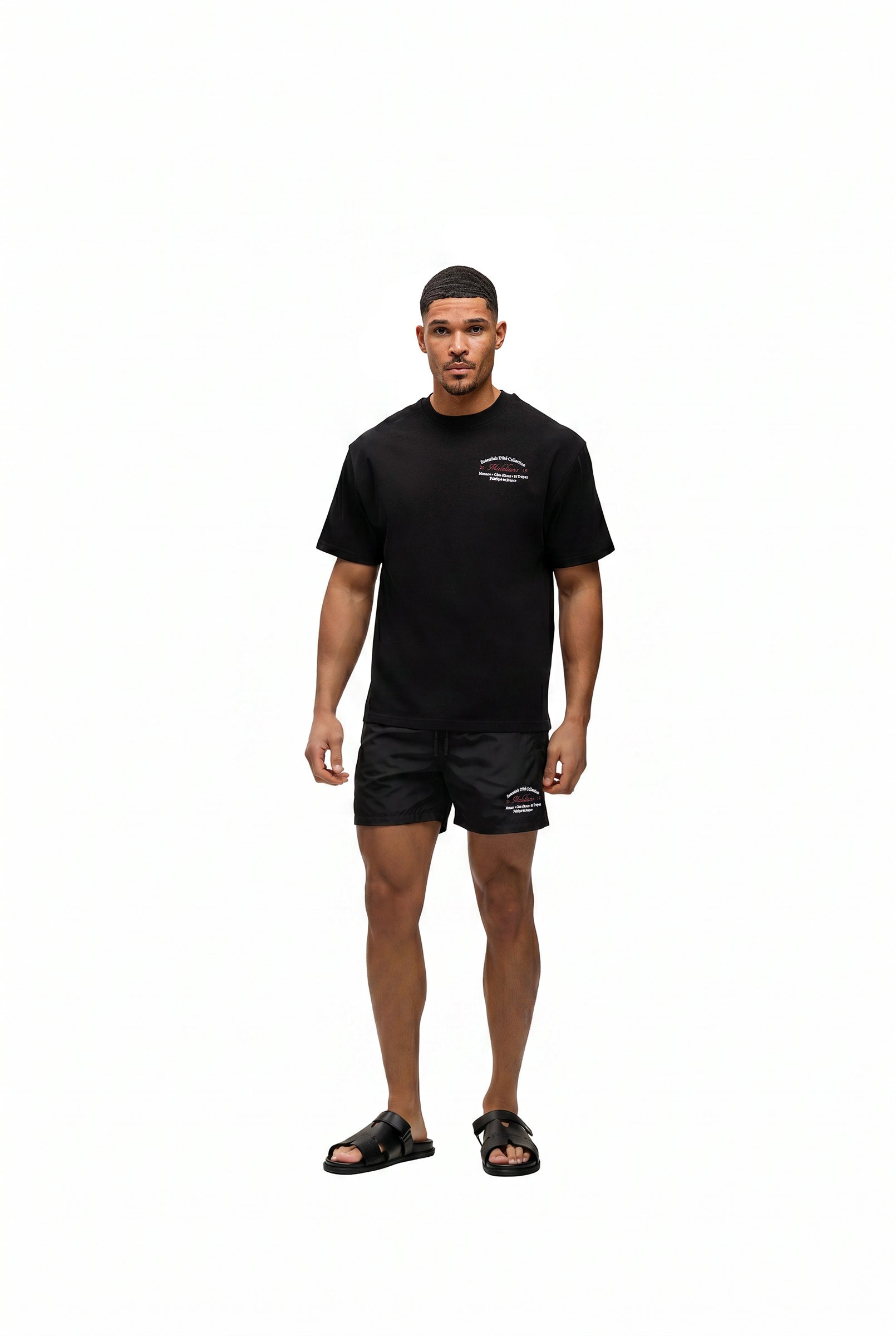 Malelions Men Marina Swim Shorts | Black