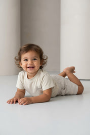 Malelions Baby Signature T-Shirt | Cream