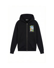 Malelions Men Amalfi Window Zip Hoodie | Black