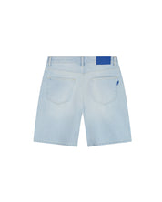 Malelions Men Straight Fit Denim Shorts | Light Blue