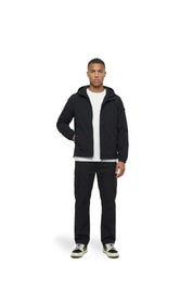 Malelions Men Nylon Windbreaker | Black