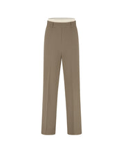 Malelions Women Pinstripe Pantalon | Sand