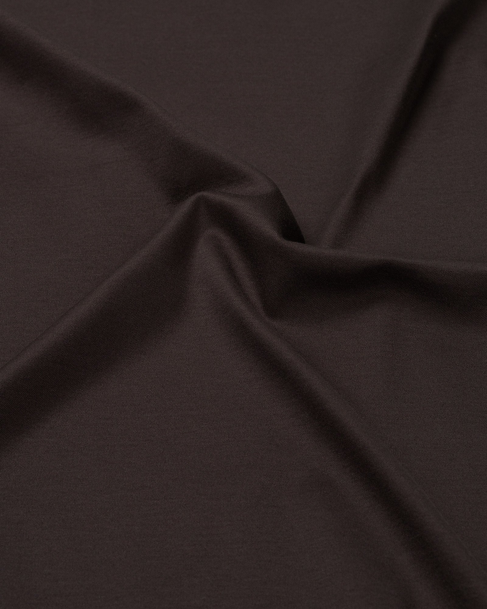 Malelions Premium Mercerized Cotton Longsleeve T-Shirt | Dark Brown