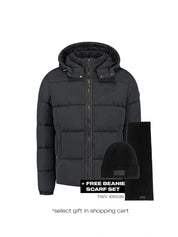 Malelions Men Donn Puffer Jacket 2.0 | Black