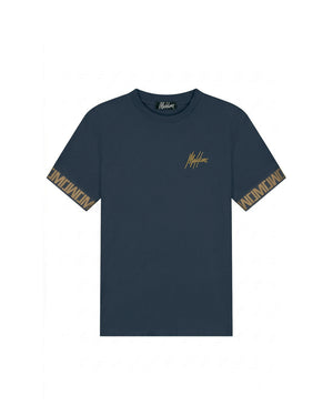 Malelions Men Venetian T-Shirt | Navy