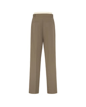 Malelions Women Pinstripe Pantalon | Sand