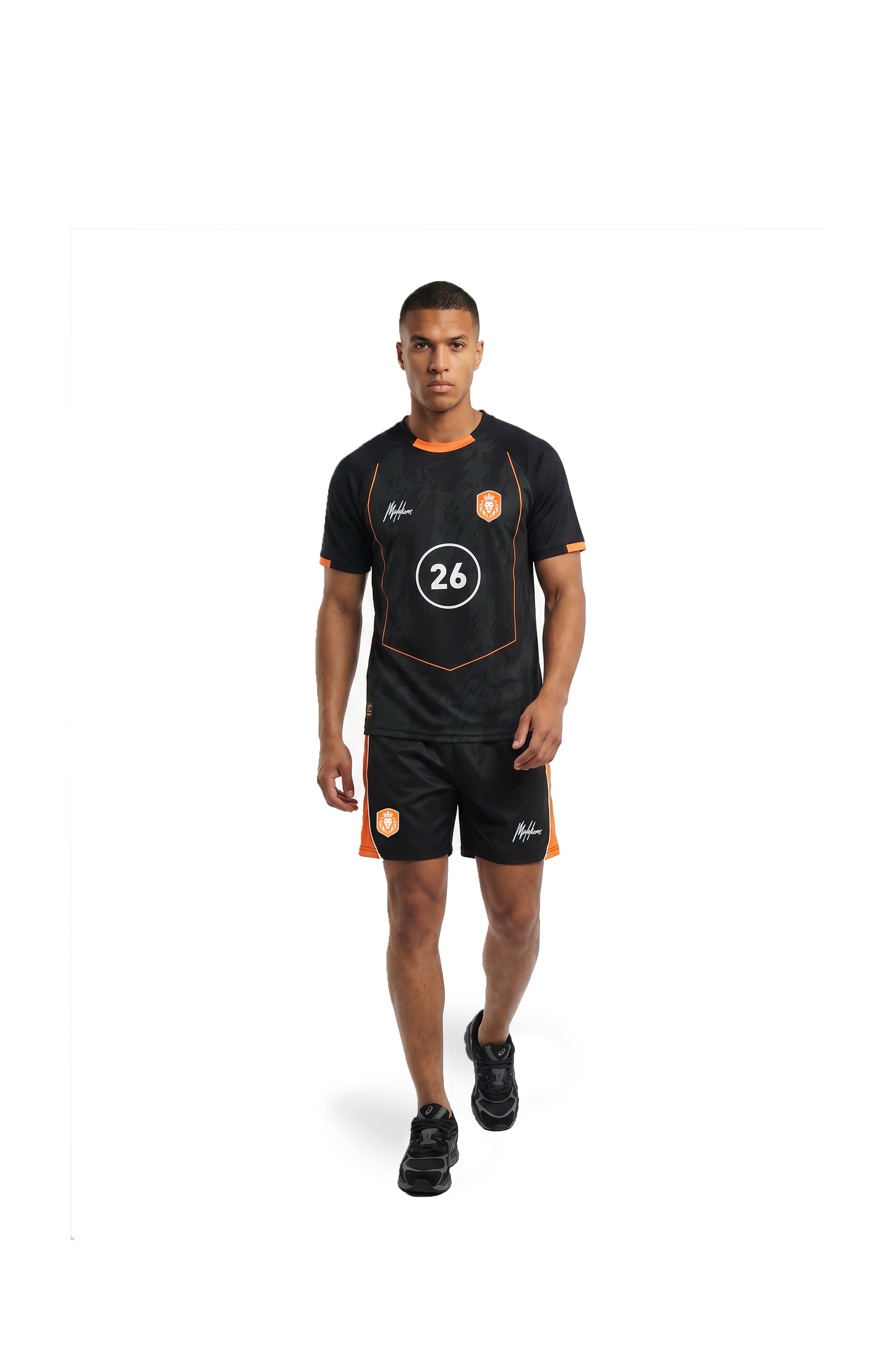 Malelions Men World Cup 2026 Football T-Shirt | Black