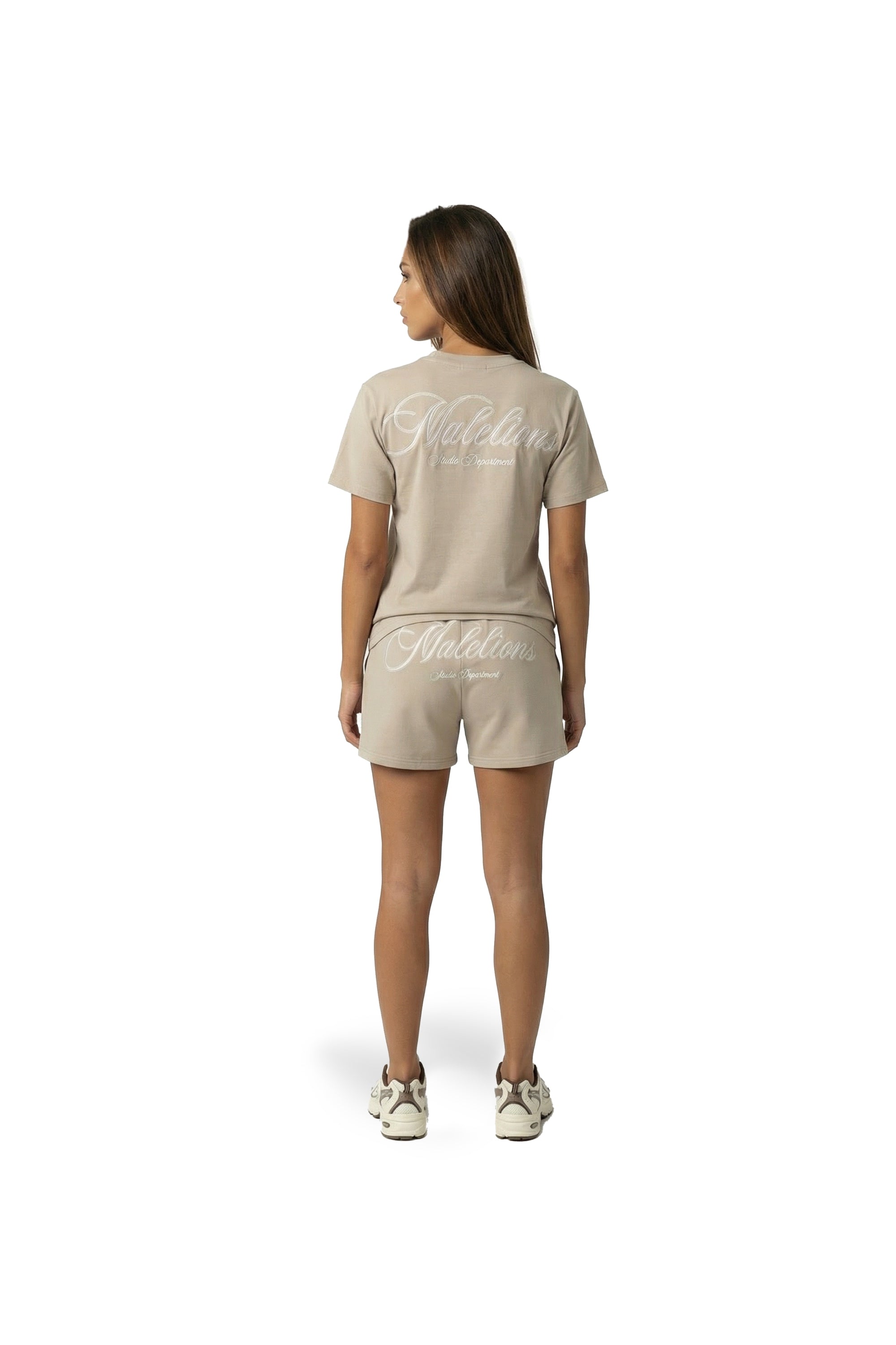 Malelions Women Kylie T-Shirt | Sand