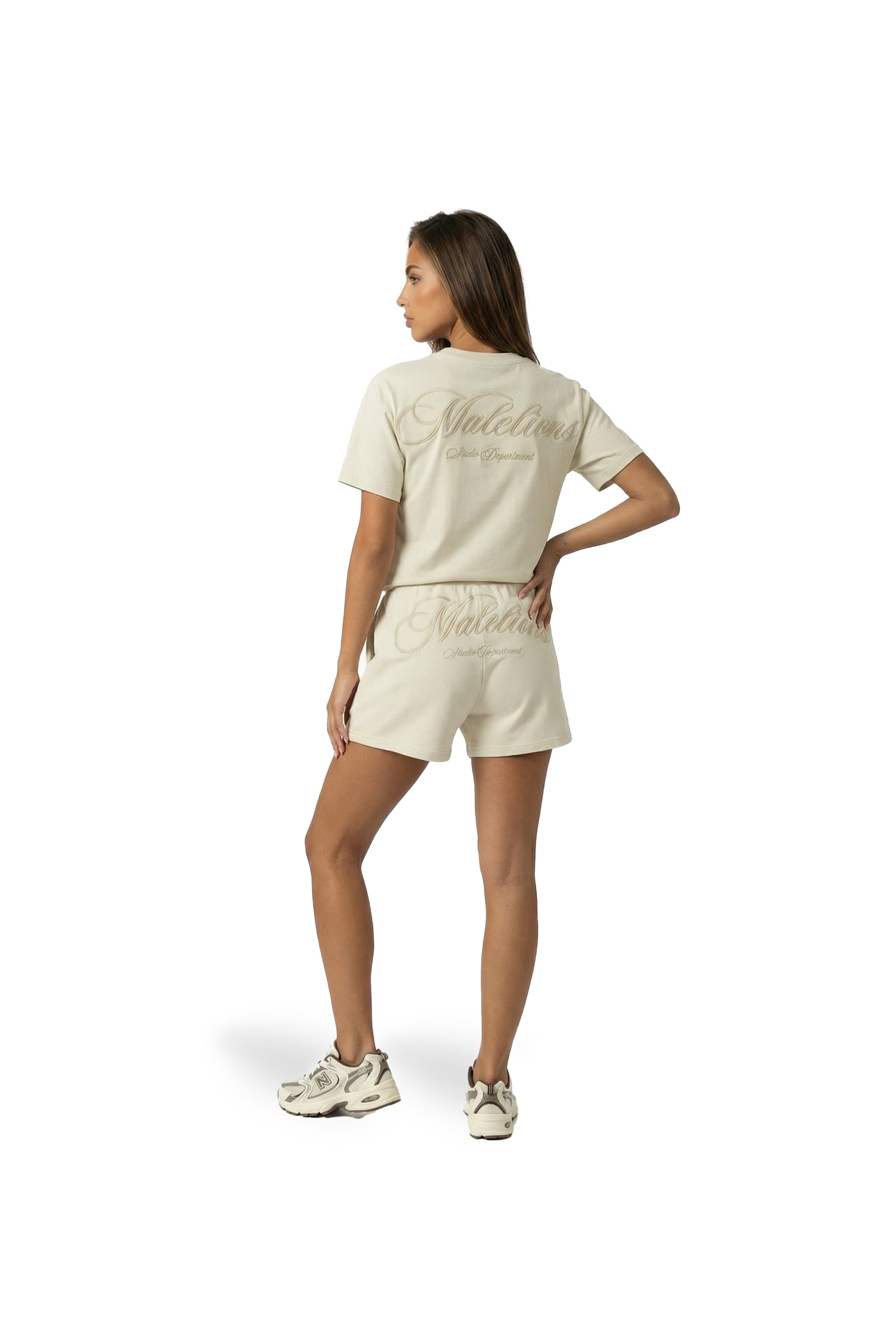 Malelions Women Kylie Shorts | Cream
