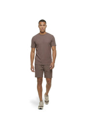 Malelions Men Ribbed T-Shirt | Brown
