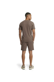 Malelions Men Ribbed T-Shirt | Brown