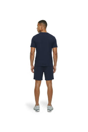 Malelions Men Ribbed T-Shirt | Navy