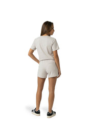 Malelions Women Patch Logo Shorts | Soft Pink