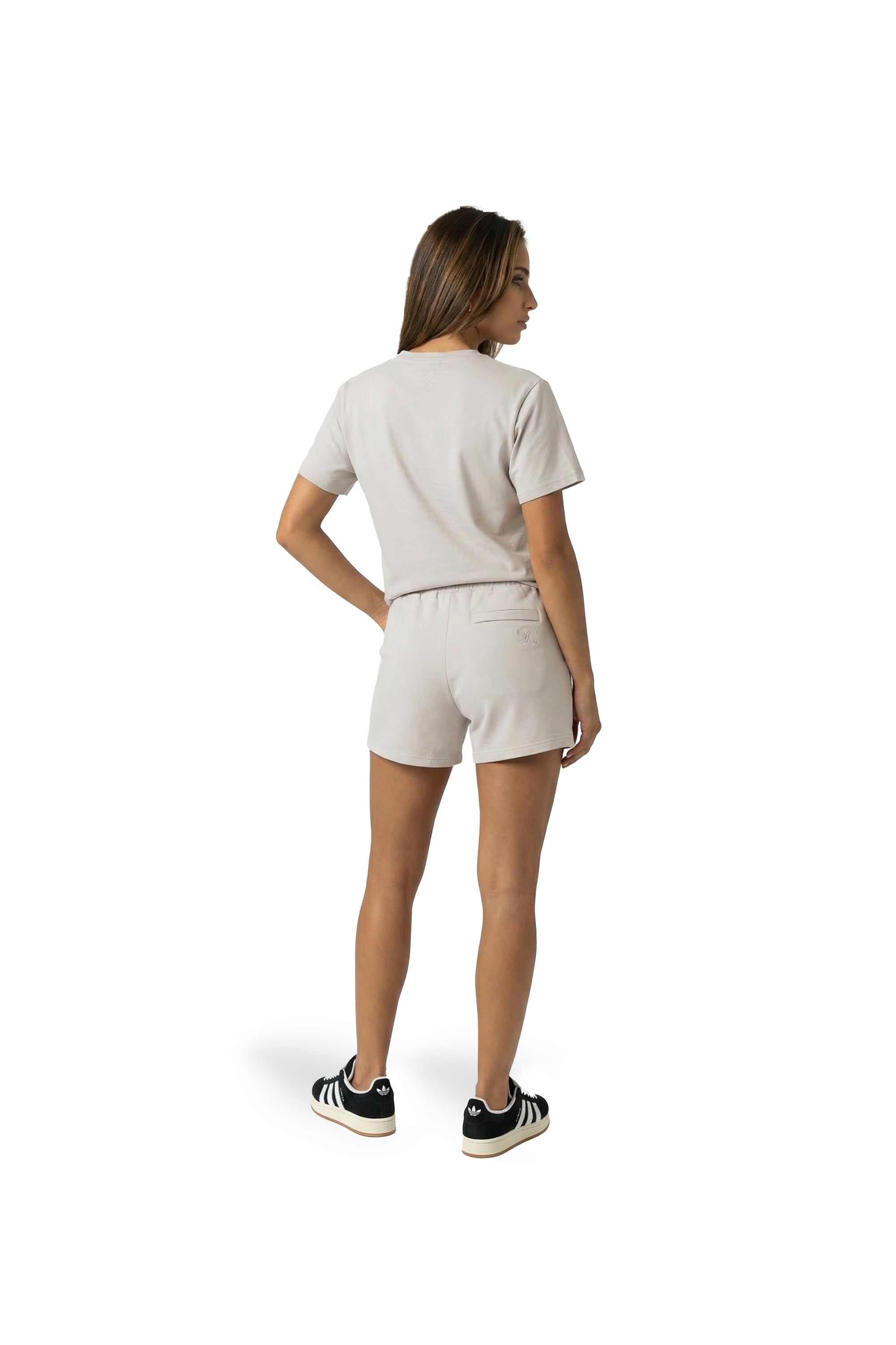 Malelions Women Patch Logo Shorts | Soft Pink