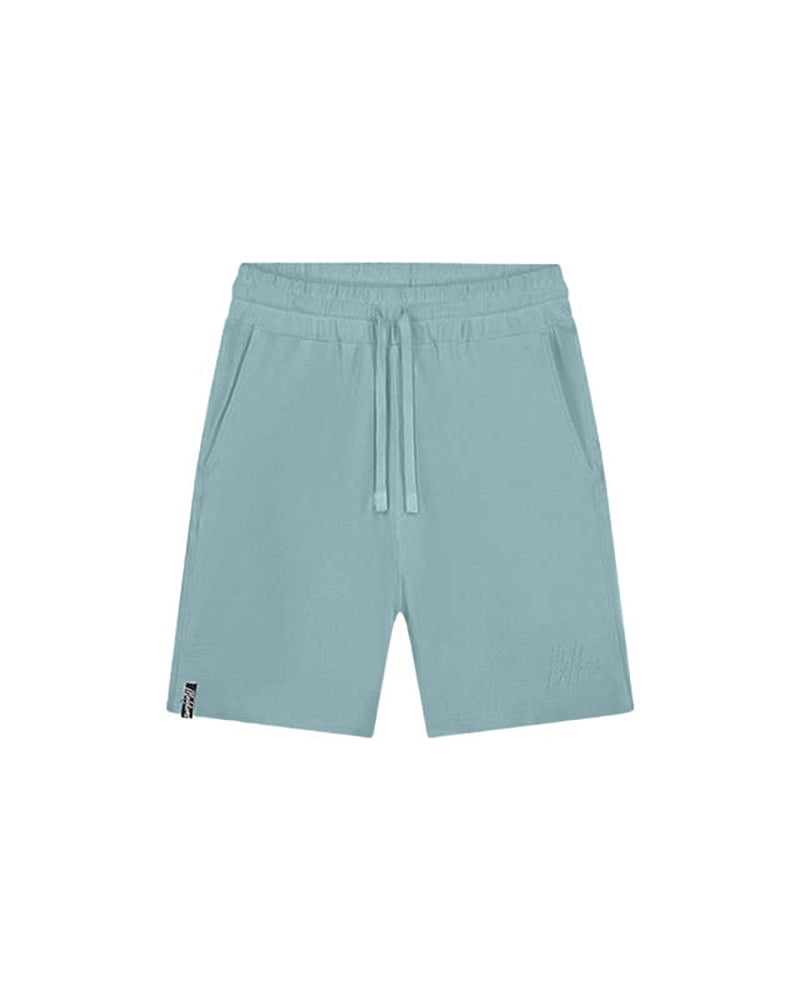  Malelions Men Signature Waffle Shorts | Light Blue