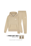  Malelions Women Signature Tracksuit | Taupe