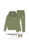  Malelions Women Signature Tracksuit | Army Green
