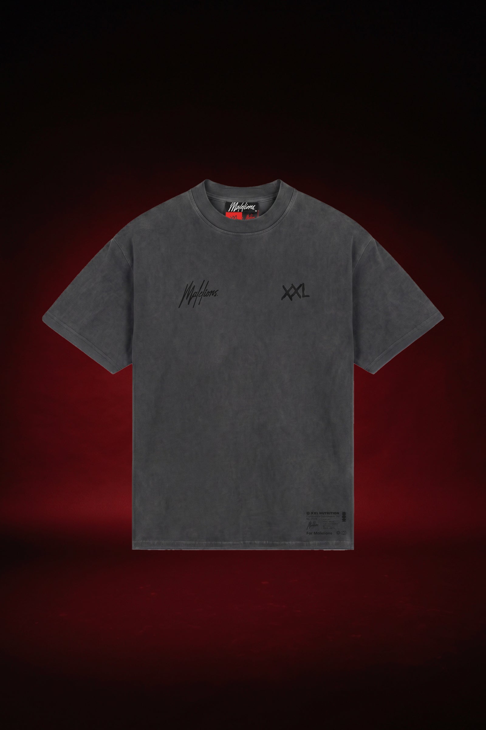 Malelions x XXL Acid T-Shirt | Acid Wash