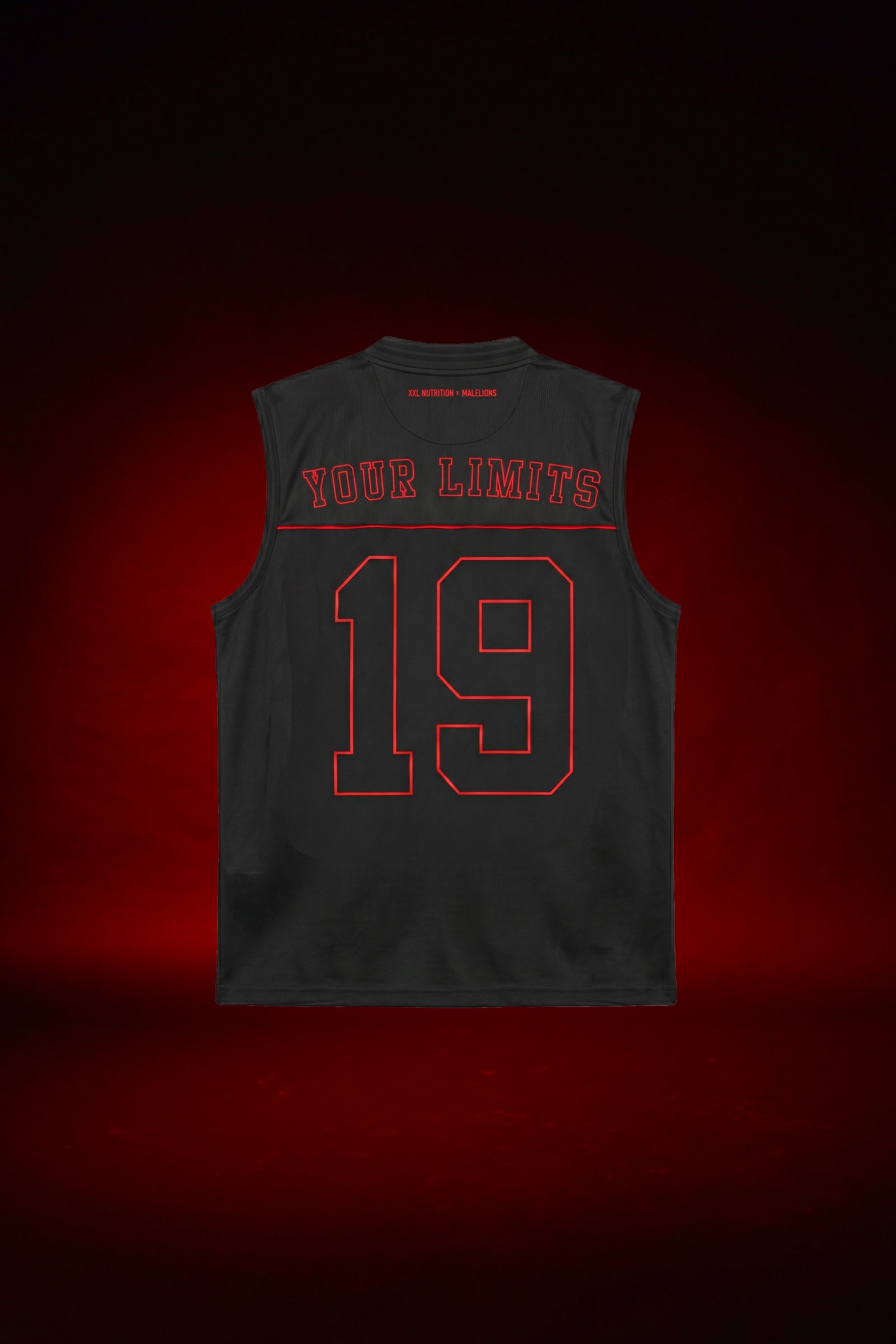 Malelions x XXL Sleeveless Legacy Mesh Jersey | Black