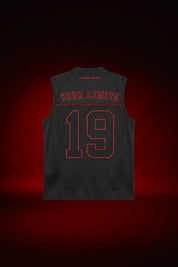 Malelions x XXL Sleeveless Legacy Mesh Jersey | Black
