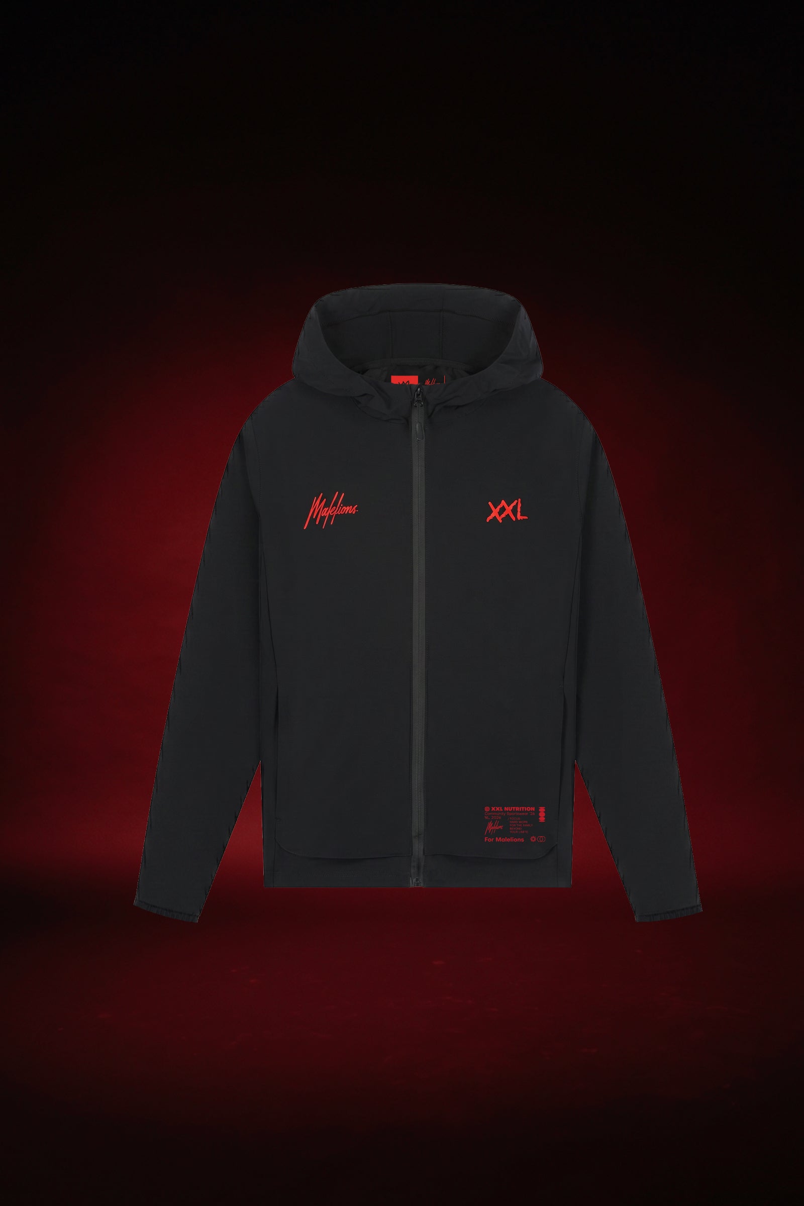 Malelions x XXL Track Jacket | Black