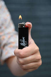 Malelions Lighter 1-Pack | Black/White