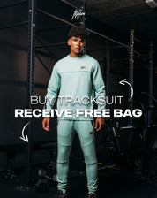 Malelions Sport Counter Trackpants | Mint