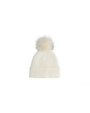 Malelions Women Signature Beanie | Off-White